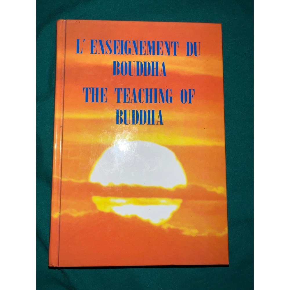 The Teaching of Buddha L'Enseignement du Bouddha‎ English French Bilingual Book